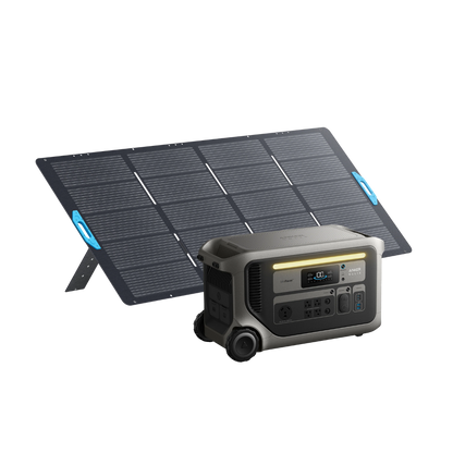Anker SOLIX F3000 + 400W Portable Solar Panel