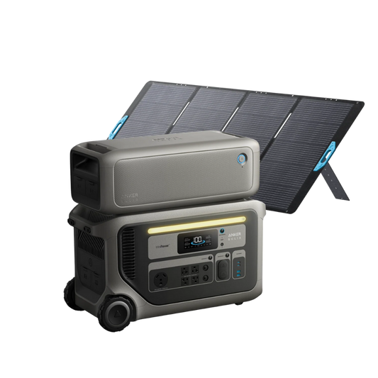 Anker SOLIX F3000 + Expansion Battery + 400W Solar Panel