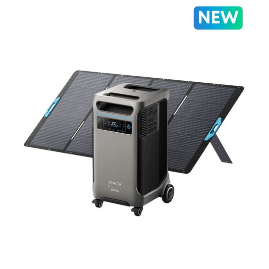 Anker SOLIX F3800 Plus Solar Generator + 400W Solar Panel