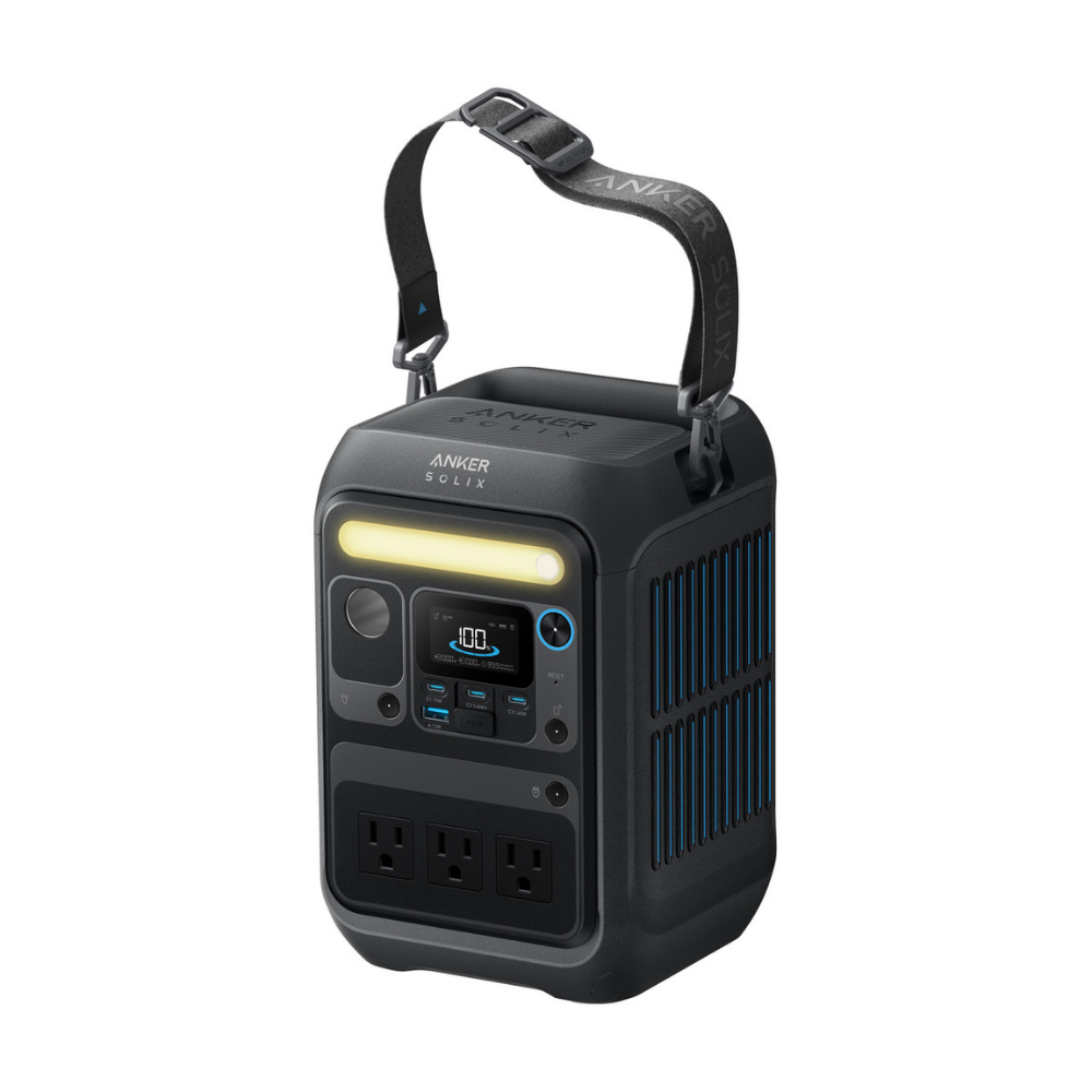 Anker SOLIX C300X W Strap Portable Power Station - 288Wh | 300W