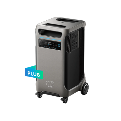 Anker SOLIX F3800 Plus Portable Power Station - 3840Wh | 6000W