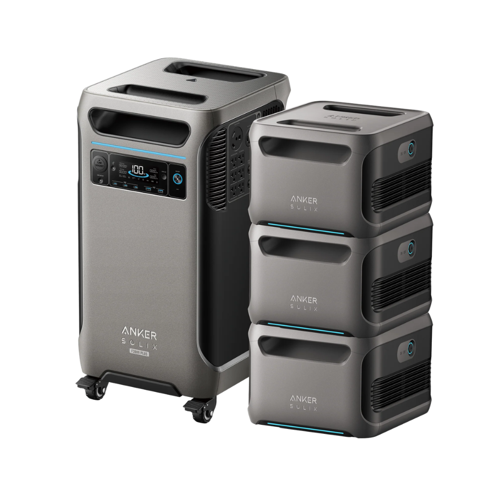 Anker SOLIX F3800 Plus Portable Power Station - 3840Wh | 6000W