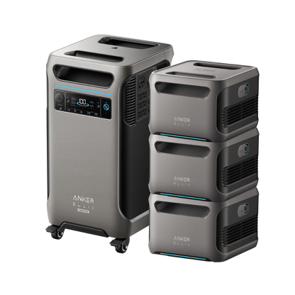 Anker SOLIX F3800 Plus Portable Power Station - 3840Wh | 6000W
