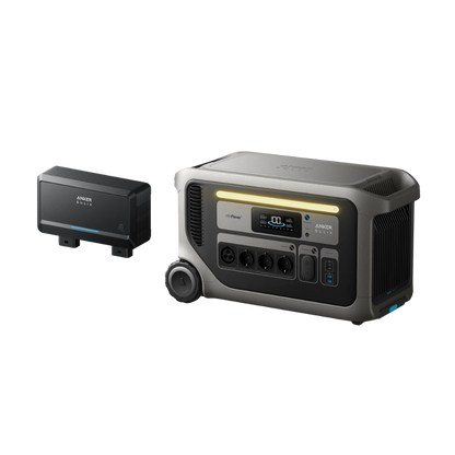Anker SOLIX F3000 Portable Power Station - 3,072Wh | 3,600W