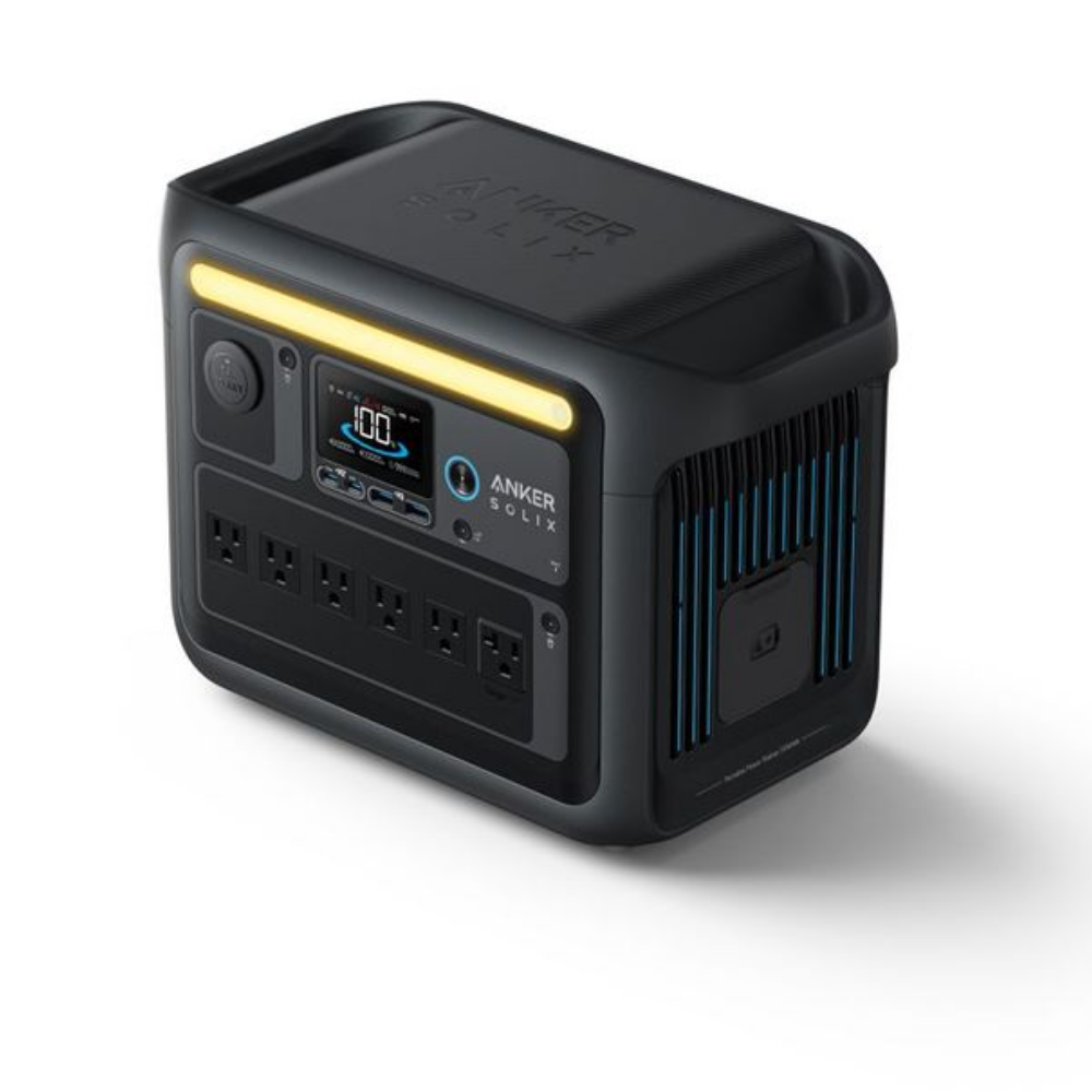 Anker SOLIX C1000X Solar Generator + 200W Solar Panel