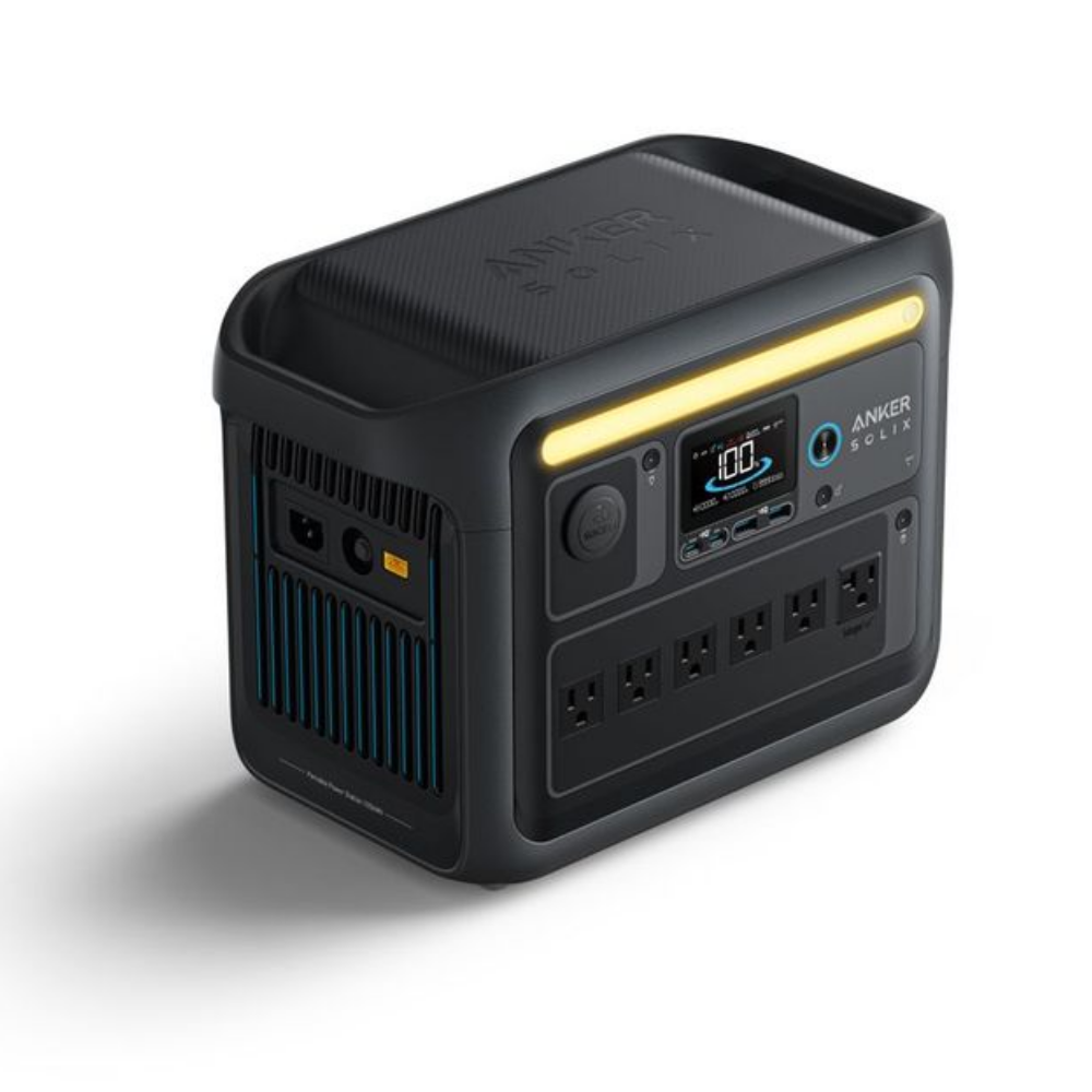 Anker SOLIX C1000X Solar Generator + 200W Solar Panel