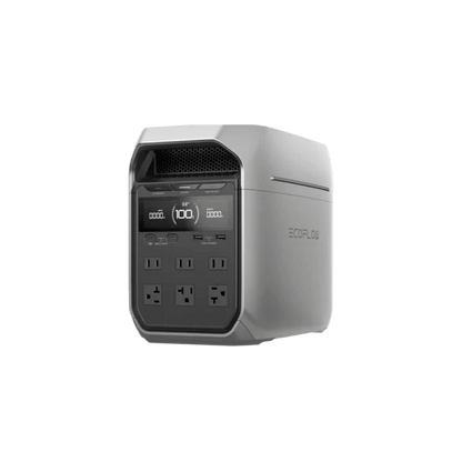 EcoFlow DELTA 3 Plus Solar Generator + DELTA 3 Extra Battery