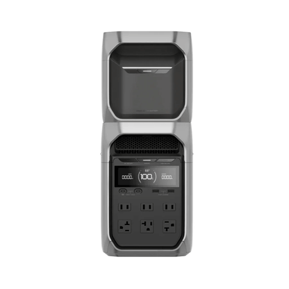 EcoFlow DELTA 3 Plus Solar Generator + DELTA 3 Extra Battery