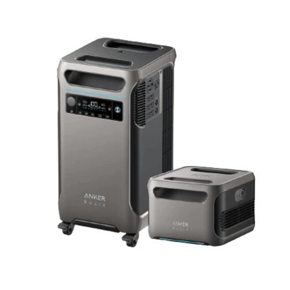 Anker SOLIX F3800 Plus and Expansion Battery, ideal for home backup and off-grid energy solutions.