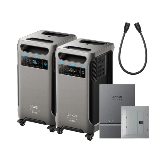 2× Anker SOLIX F3800 Plus + Smart Home Power Kit