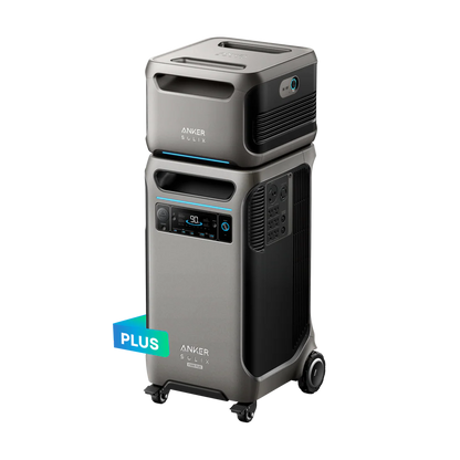 Anker SOLIX F3800 Plus Portable Power Station - 3840Wh | 6000W