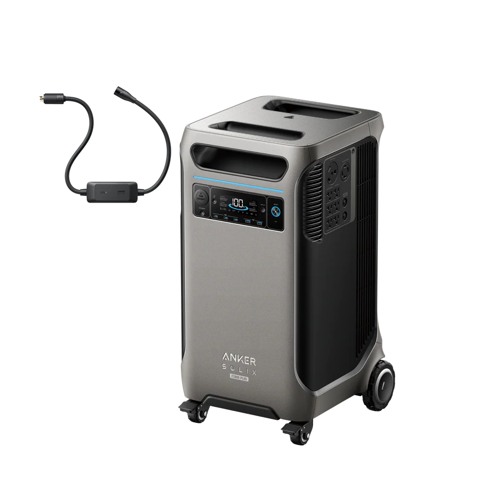 Anker SOLIX F3800 Plus Portable Power Station - 3840Wh | 6000W