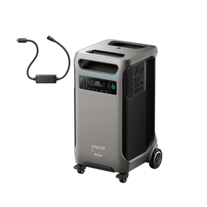 Anker SOLIX F3800 Plus Portable Power Station - 3840Wh | 6000W