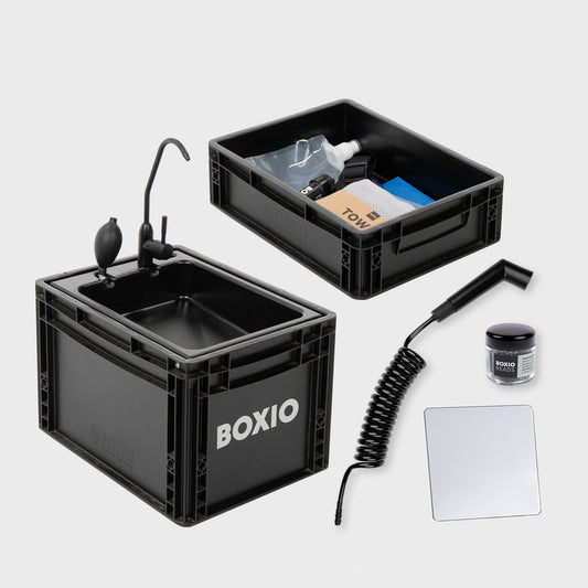 BOXIO WASH MAX Portable Camping Sink with Water Filter System
