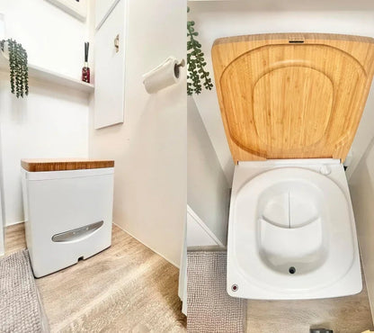 CompoCloset Bamboo Seat Cover