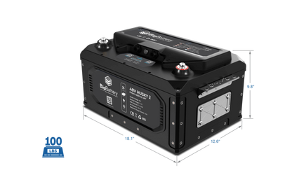 BigBattery 48V HUSKY 2 INV Lithium Battery 5.12kWh 100Ah LiFePO4 Inverter Comms