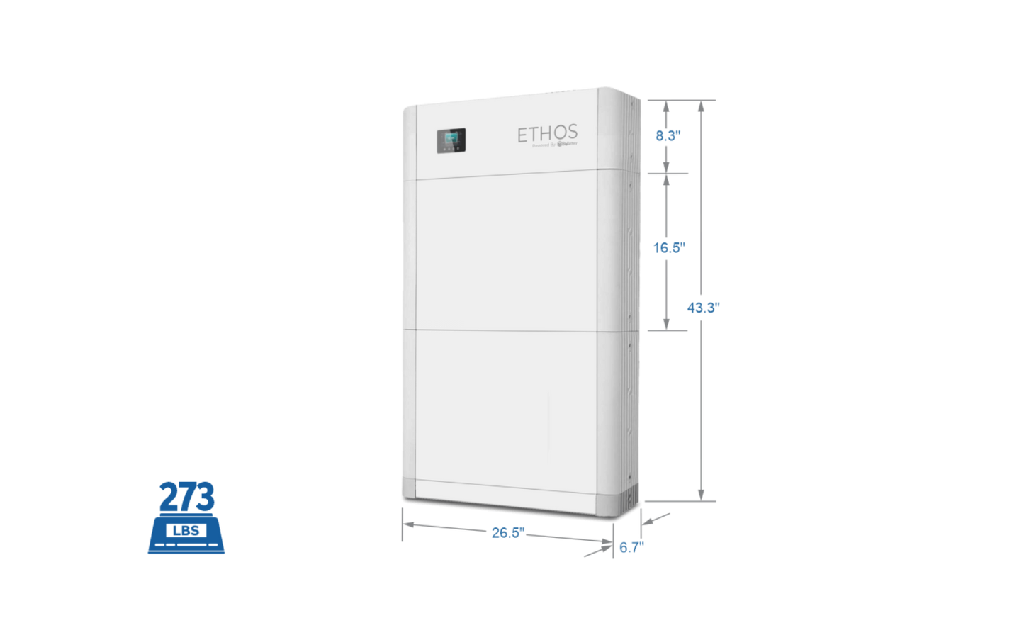 BigBattery ETHOS 48V – 5.1kWh Home Battery Backup LFP Kits