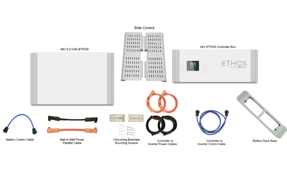 BigBattery ETHOS + EG4 FLEXBOSS18 ESS 3-Phase Energy Storage System