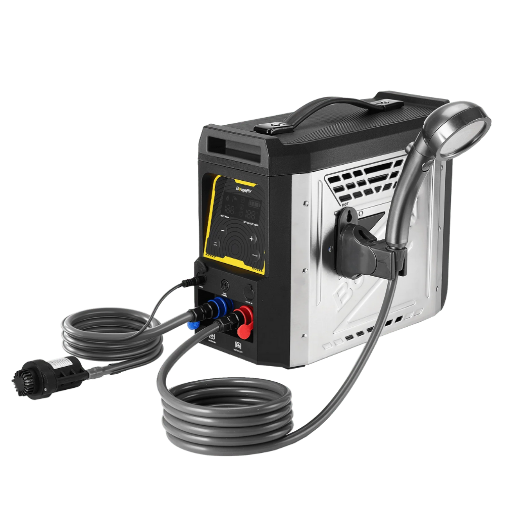 BougeRV New Portable Propane Outdoor Camping Water Heater