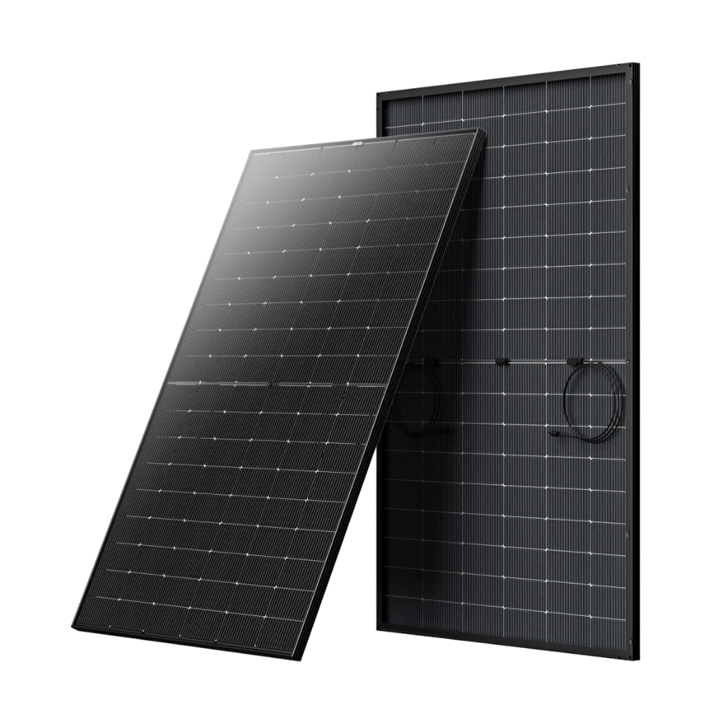 BougeRV 400 Watt N-Type Rigid Bifacial 16BB Mono Solar Panel