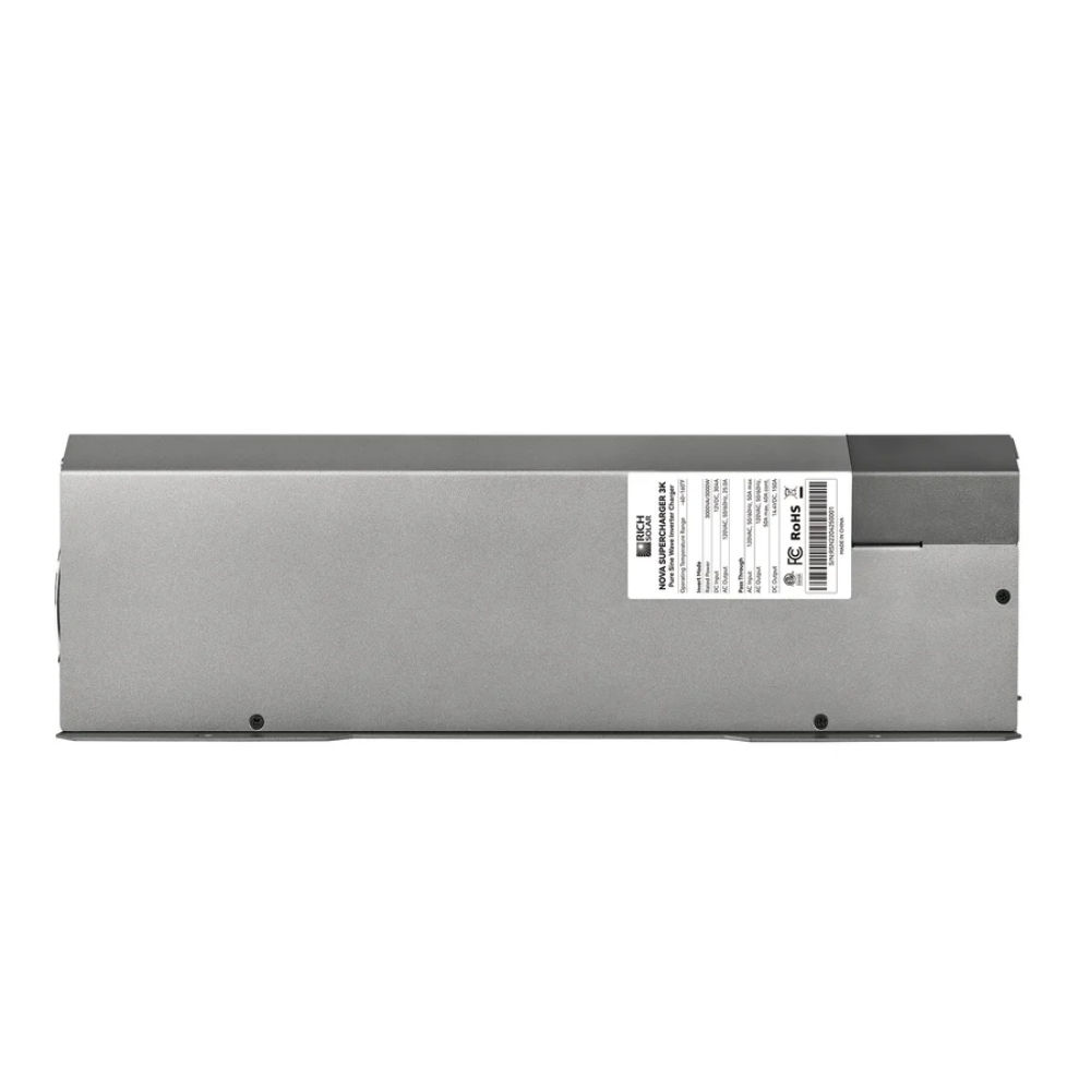RICH SOLAR NOVA SUPERCHARGER 3K | 3000W 12V Pure Sine Wave Inverter Charger