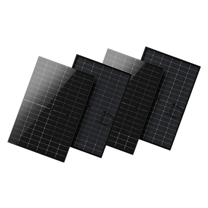 BougeRV 400 Watt N-Type Rigid Bifacial 16BB Mono Solar Panel
