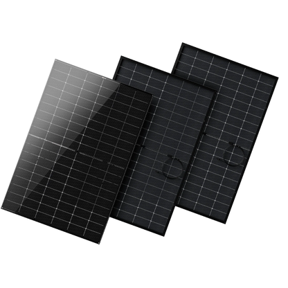 BougeRV 400 Watt N-Type Rigid Bifacial 16BB Mono Solar Panel