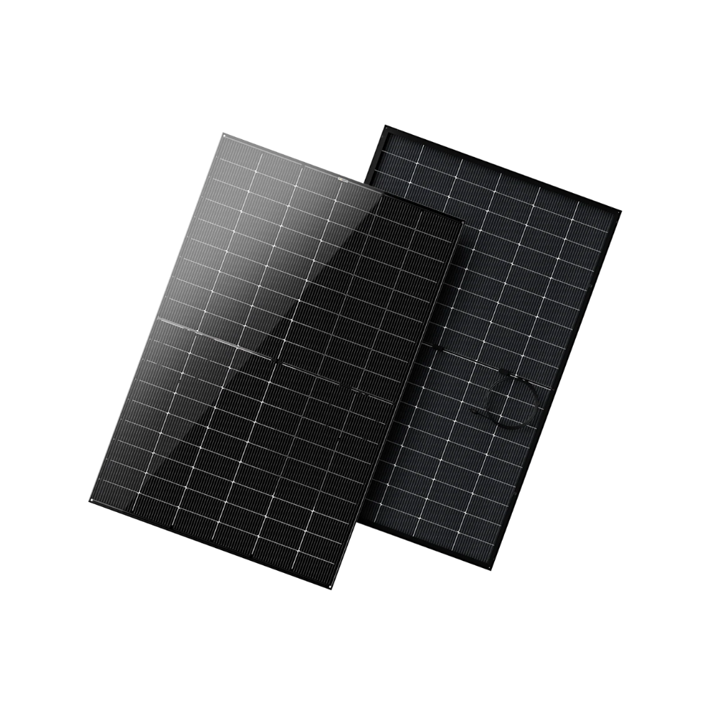 BougeRV 400 Watt N-Type Rigid Bifacial 16BB Mono Solar Panel