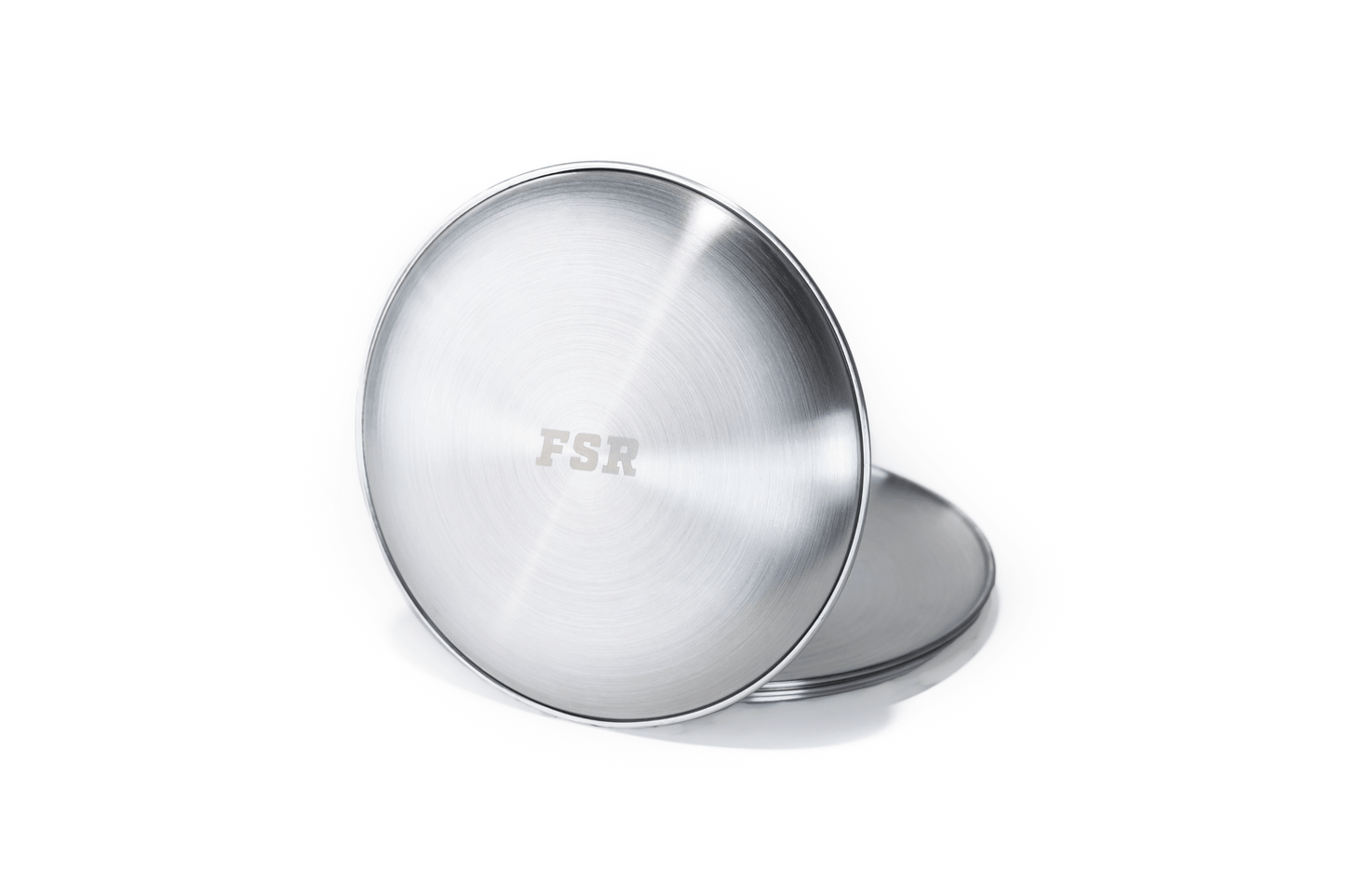 FSR Stainless Steel Chef Plate Set (4-Pack)