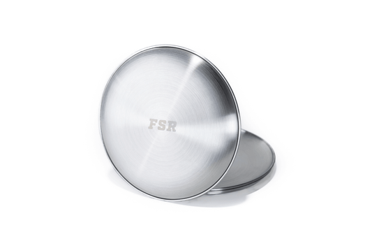 FSR Stainless Steel Chef Plate Set (4-Pack)