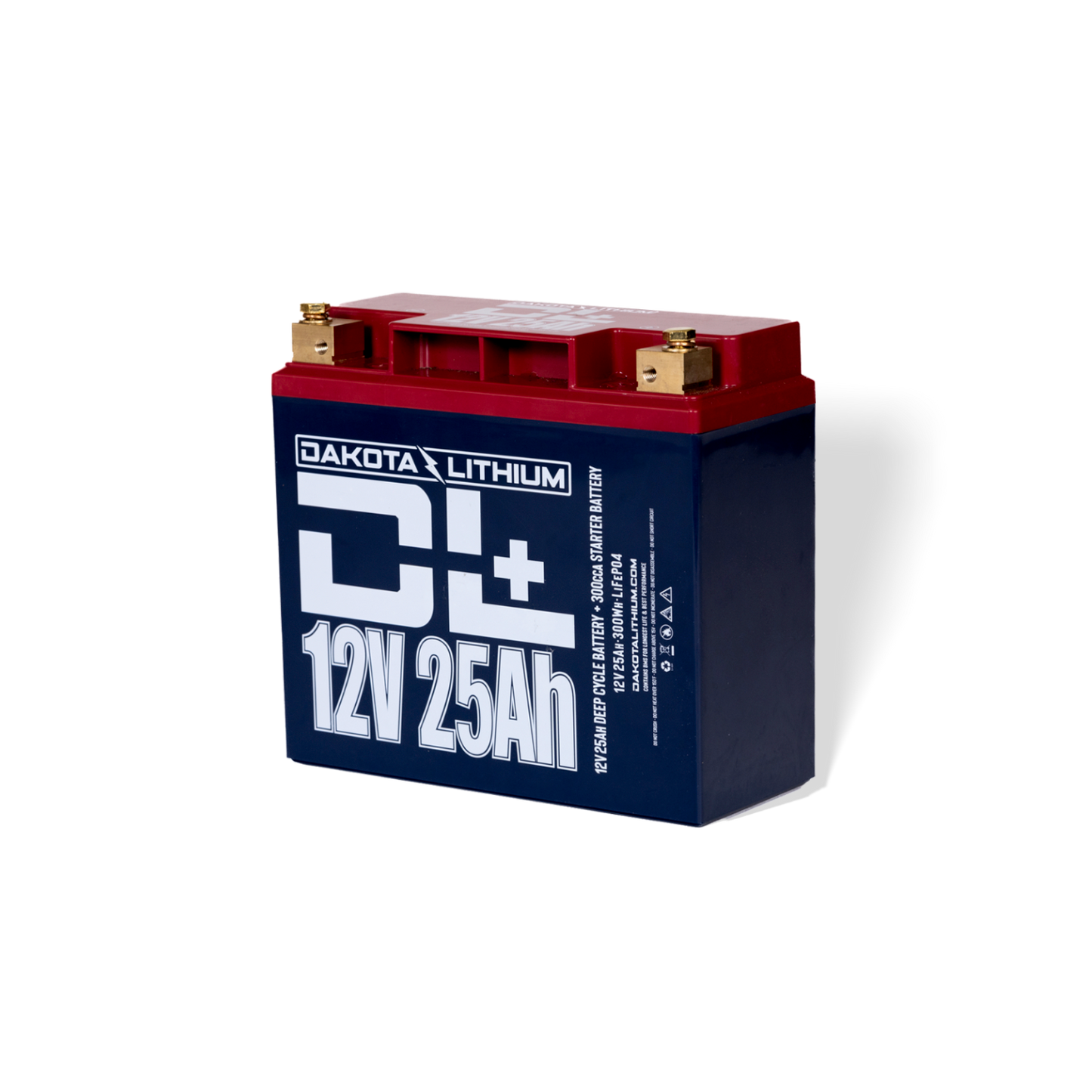 Dakota Lithium DL+ 12V 25Ah Dual Purpose 300CCA LiFePO4 Battery