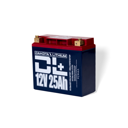 Dakota Lithium DL+ 12V 25Ah Dual Purpose 300CCA LiFePO4 Battery