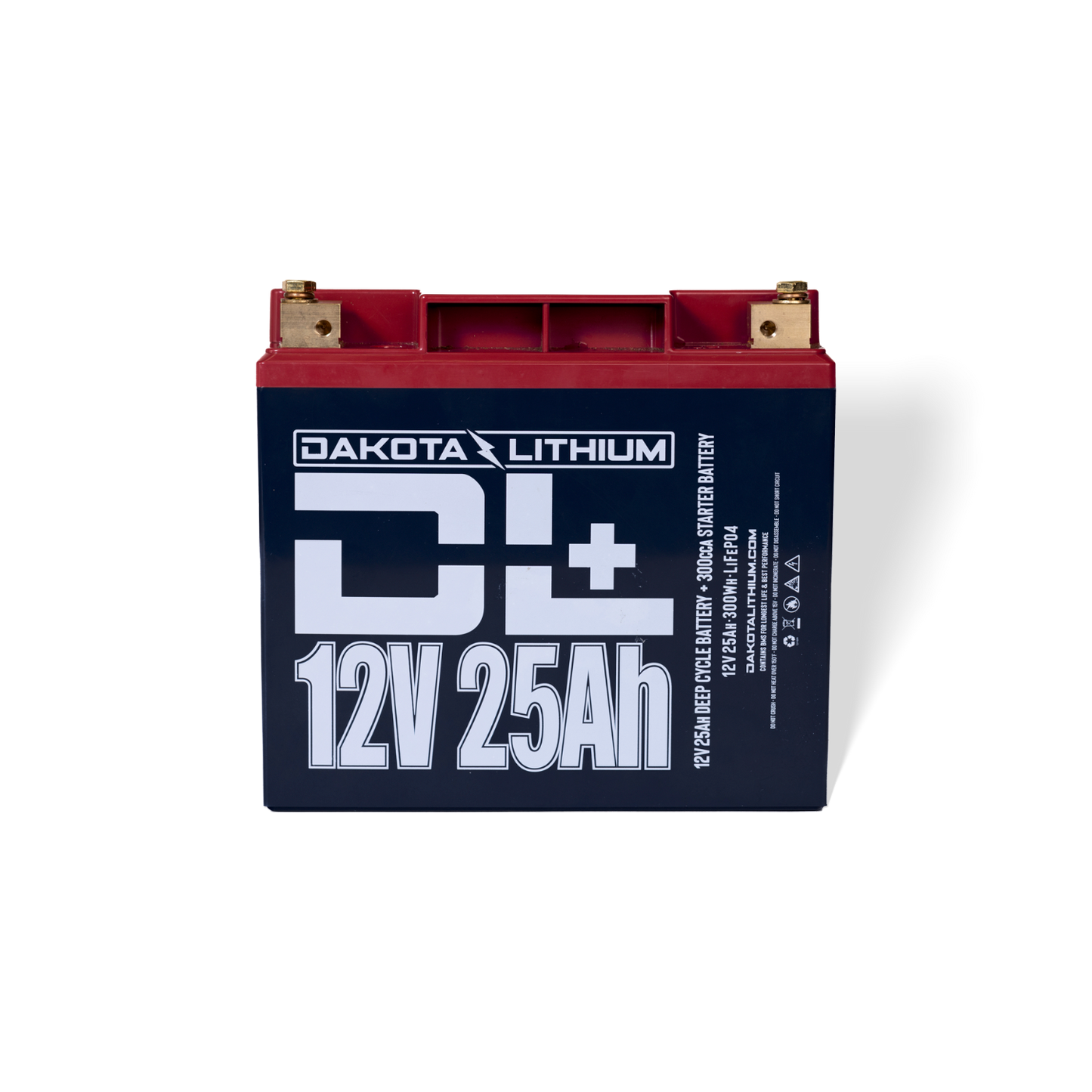Dakota Lithium DL+ 12V 25Ah Dual Purpose 300CCA LiFePO4 Battery