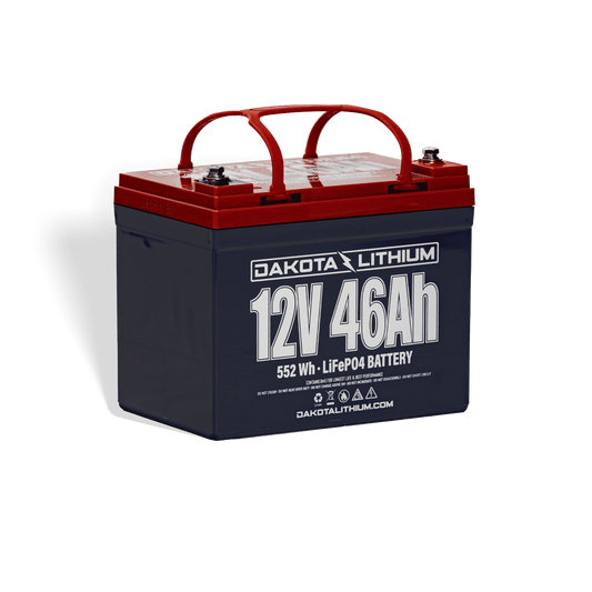 Dakota Lithium 12V 46Ah Deep Cycle U1 LiFePO4 Battery