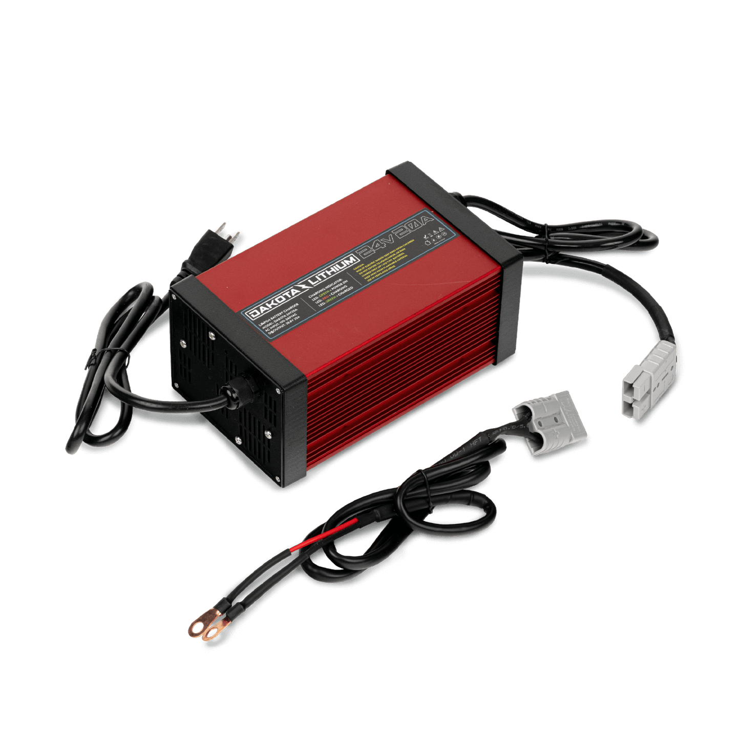 Dakota Lithium Ultra Fast 24V 20A Dakota Lithium LiFePO4 Battery Charger
