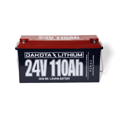 Dakota Lithium 24V 110Ah Deep Cycle LiFePO4 Battery