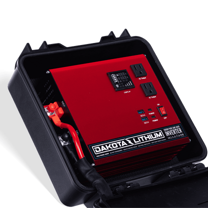Dakota Lithium Powerbox+ 135 Waterproof Solar Generator, 12V 135Ah DL+ 1,000CCA Battery Included