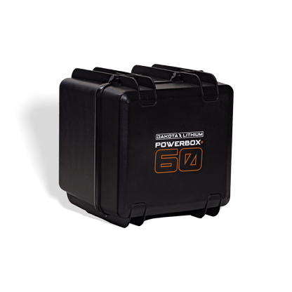 Dakota Lithium Powerbox+ 60 Waterproof Power Station, DL+ 12V 60Ah Battery Included