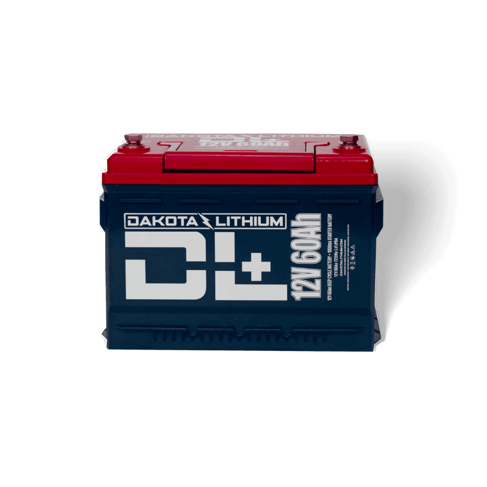 Dakota Lithium DL+ 12V 60Ah Dual Purpose 1000CCA LiFePO4 Battery