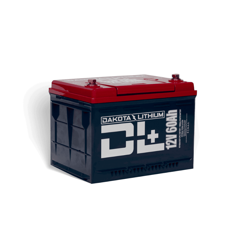 Dakota Lithium DL+ 12V 60Ah Dual Purpose 1000CCA LiFePO4 Battery