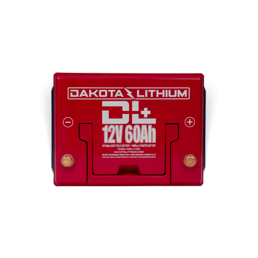 Dakota Lithium DL+ 12V 60Ah Dual Purpose 1000CCA LiFePO4 Battery