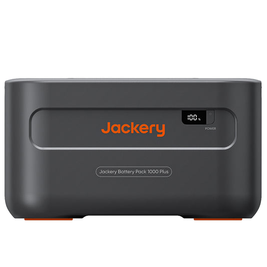 Jackery Explorer 1000 Plus Extra Battery Pack 1264Wh Capacity, Expand up to 5056Wh (10 units), Extra Battery for Home Backup