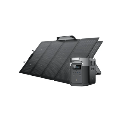 EcoFlow DELTA 2 + 220W Portable Solar Panel