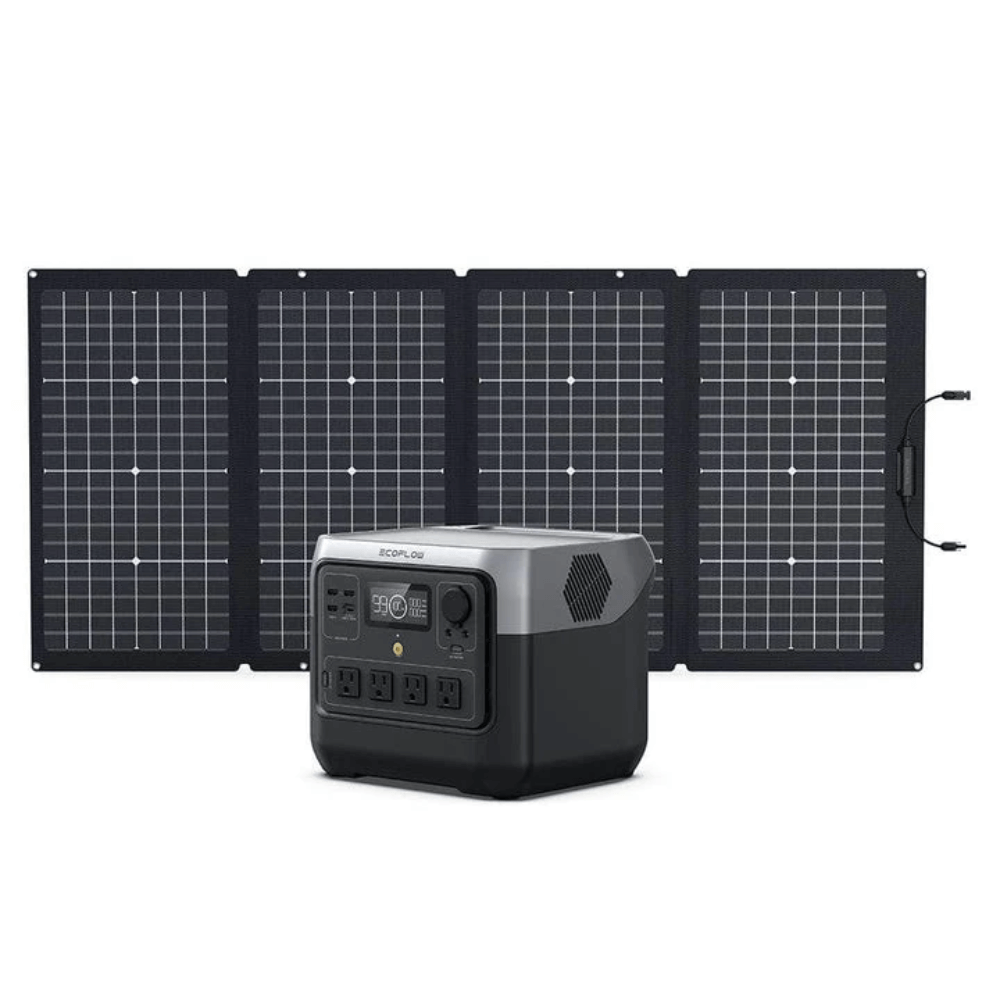 EcoFlow RIVER 2 Pro + 220W Portable Solar Panel