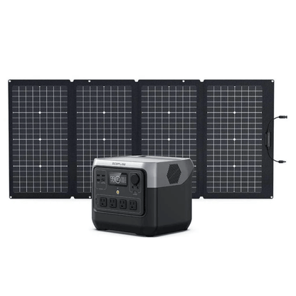 EcoFlow RIVER 2 Pro + 220W Portable Solar Panel