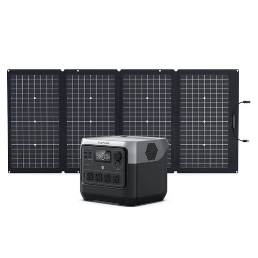 EcoFlow RIVER 2 Pro + 220W Portable Solar Panel