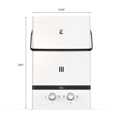 Eccotemp - Luxe 3.0 GPM Portable Outdoor Tankless Water Heater (ETA For Stock 10.31.25)