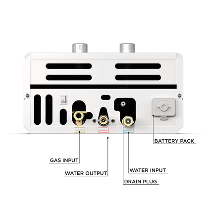 Eccotemp - Luxe 3.0 GPM Portable Outdoor Tankless Water Heater (ETA For Stock 10.31.25)