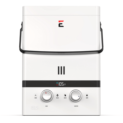 Eccotemp - Luxe 1.5 GPM 37.5K BTU Outdoor Portable Tankless Water Heater with LED Display