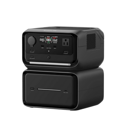 EcoFlow RIVER 3 Max Plus Portable Power Station, compact energy solution for home, outdoor, and off-grid use.